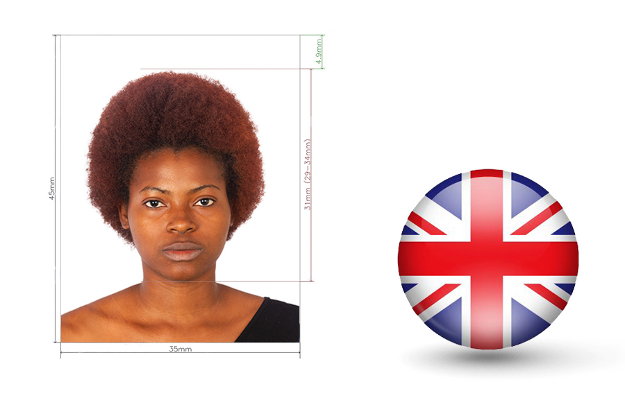 Passport Photo Requirements for UK Visa in Nigeria England, Scotland..
